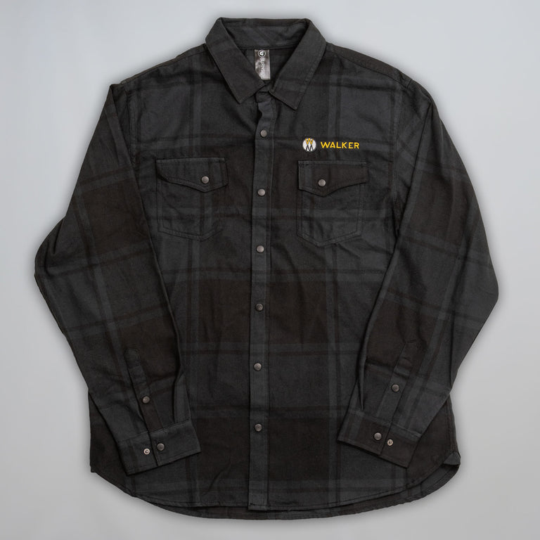 Snap Front Flannel