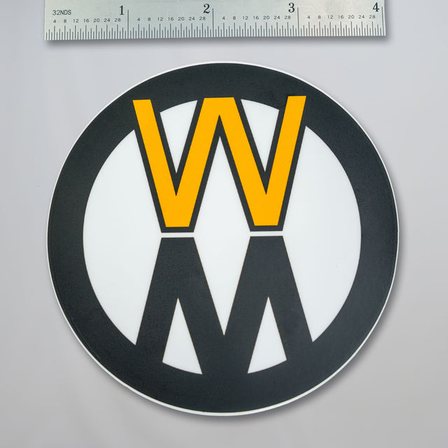 4" Badge Sticker